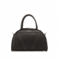 Preview: Handle bag as crossbody bag with contrasting stitching black